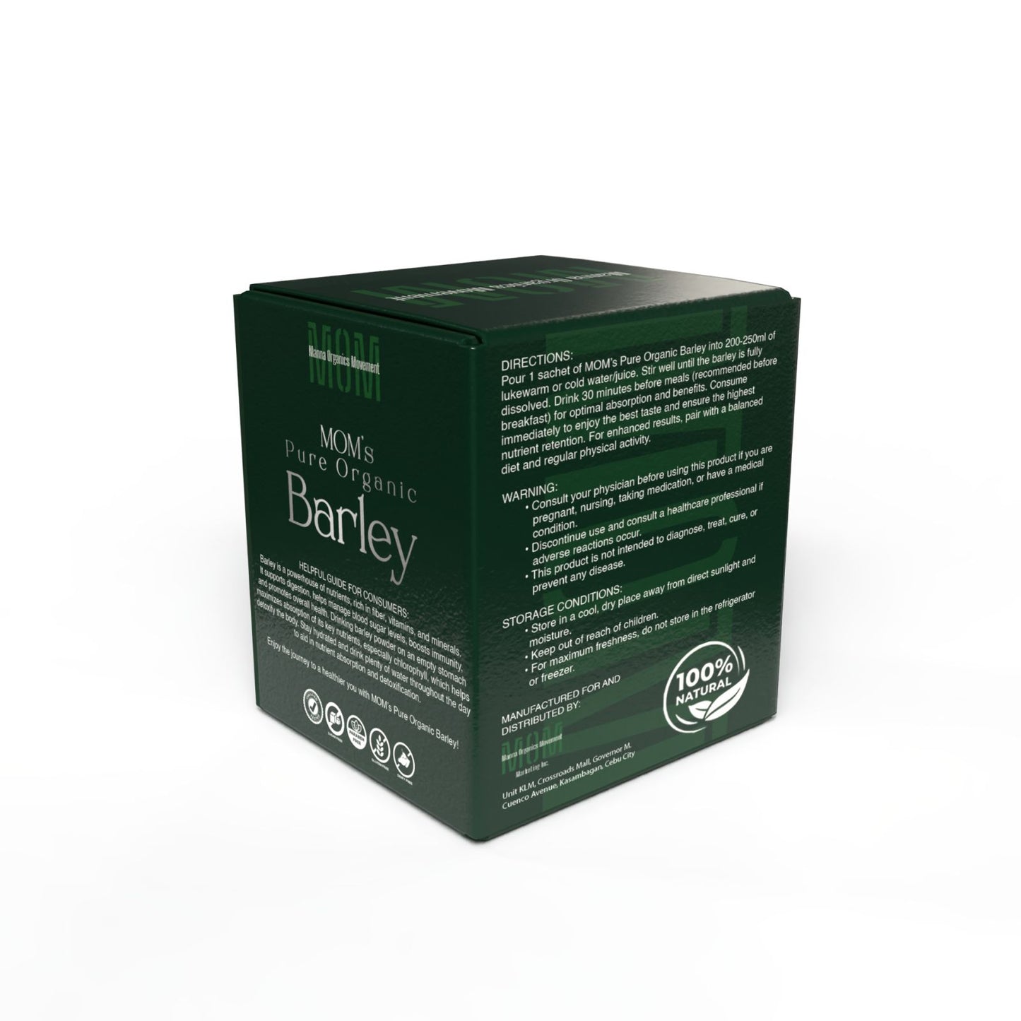 MOM's Pure Organic Barley